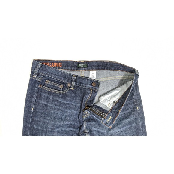 J Crew Women's Hipslung Stretch Jeans Sz 30 R - Picture 4 of 7